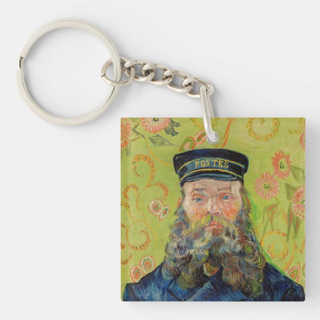Porte-clefs Vincent Van Gogh - Postman Joseph Roulin (Devant)