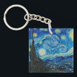 Porte-clefs Vincent van Gogh, Starry Night<br><div class="desc">Starry Night,  célèbre peinture de Vincent van Gogh</div>