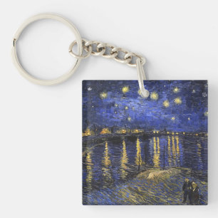 Porte-clefs Vincent Van Gogh Starry Night Over The Rhone