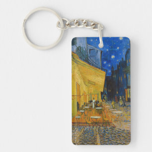 Porte-clefs Vincent van Gogh - Terrasse de café la nuit