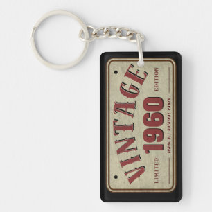 Porte-clefs Vintage 1960 Edition Limitée Toutes les pièces d'o