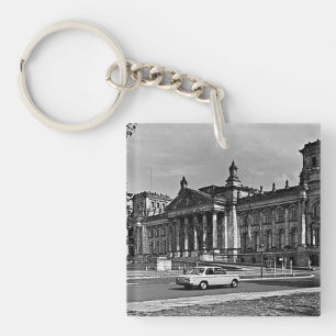 Porte-clefs Vintage Berlin Reichstag parlement maison Mouse Pa