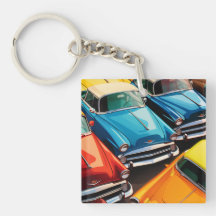 Vintage Cars Pattern