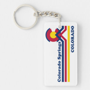 Porte-clefs Vintage Colorado Springs