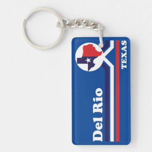 Porte-clefs Vintage Del Rio Texas