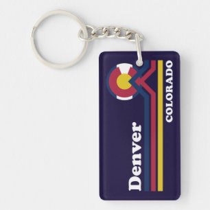 Porte-clefs Vintage Denver Colorado
