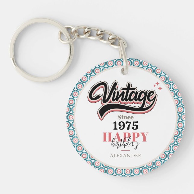 Porte-clefs Vintage depuis - 1975 (Devant)