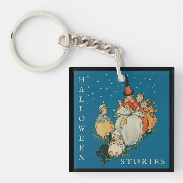 Porte-clefs Vintage Halloween (Devant)