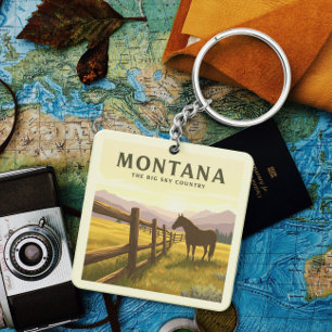 Porte-clefs Vintage Montana