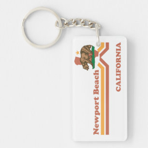 Porte-clefs Vintage Newport Beach Californie