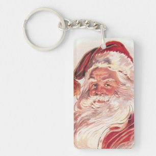 Porte-clefs Vintage Noël Père Noël