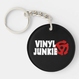 Porte-clefs Vinyl Junkie