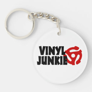 Porte-clefs Vinyl Junkie