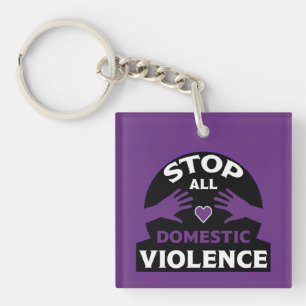 Porte-clefs Violence domestique
