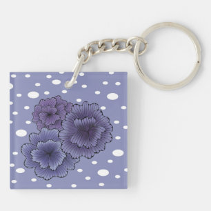 Porte-clefs Violet Whimsy