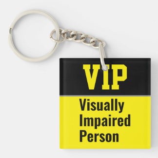 Porte-clefs VIP Visually Impaired Person