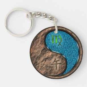 Porte-clefs Virgo & Water Horse