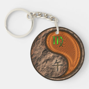 Porte-clefs Virgo & Wood Horse