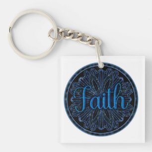 Porte-clefs Virtue Faith Mandala