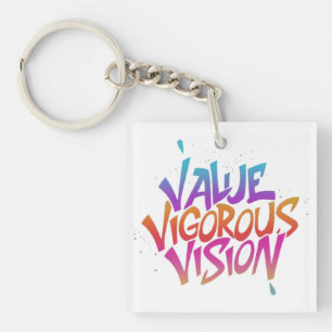 Porte-clefs Vision de la valeur