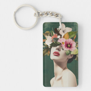 Porte-clefs Visions florales