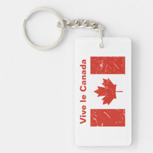Porte-clefs Vive le Canada
