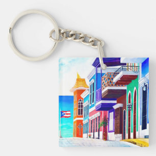 Porte-clefs ¡Vive Porto Rico !