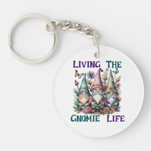 Porte-clefs Vivre la vie de gnome