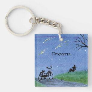 Porte-clefs Vœu sur une étoile