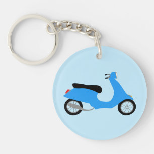 Porte-clefs VOICI COMMENT JE ROULE MÊME Scooter Moped CUSTOM