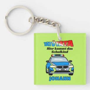 Porte-clefs Voici l'enfant scolarisé - police Tatütata