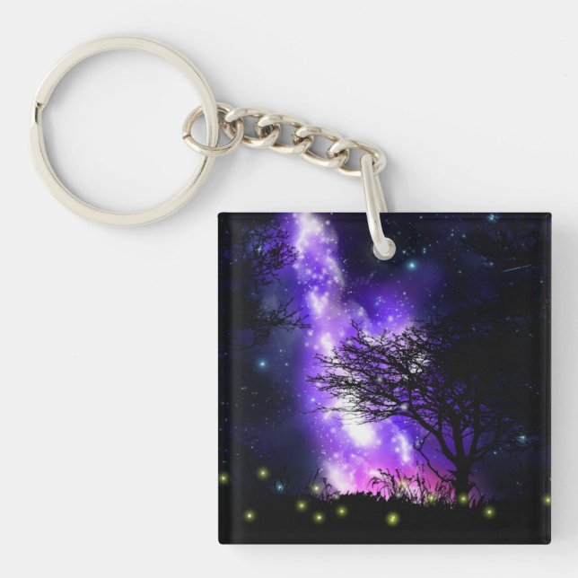 Porte-clefs Voie Lactée Magique (Devant)