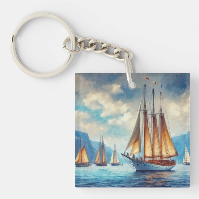 Porte-clefs Voile (Devant)