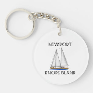 Porte-clefs Voile Newport Rhode Island