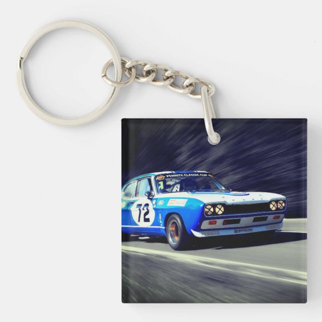 Porte-clefs Voiture de course (Devant)