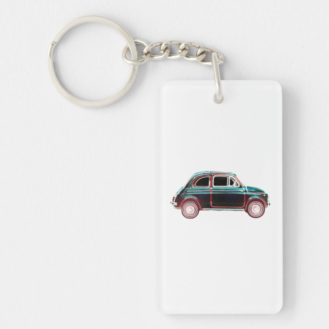 Porte-clefs Voiture Vintage (Devant)