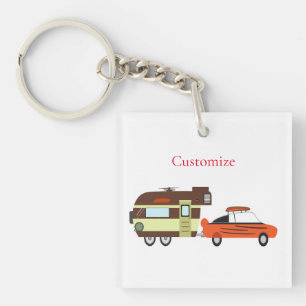 Porte-clefs Voiture Vintage et Camper Thunder_Cove