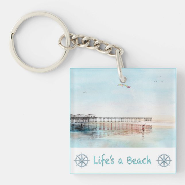 Porte-clefs Voler Haut à Marée Basse (Devant)
