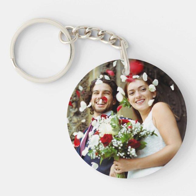 Porte-clefs Vos photos de mariage préférées (Devant)