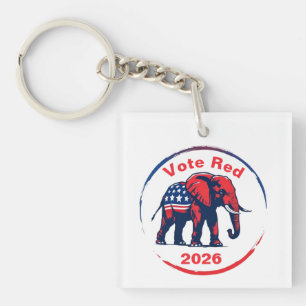 Porte-clefs Vote Red 2026