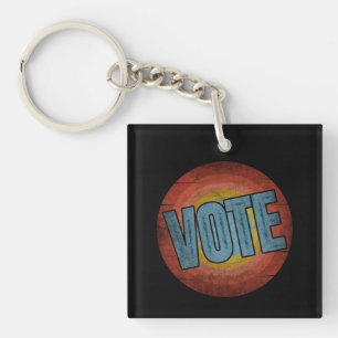 PORTE-CLEFS VOTE VINTAGE