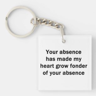Porte-clefs Votre absence