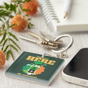 Porte-clefs Votre Leprechaun Meowgical