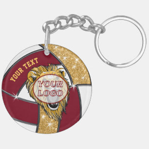 Porte-clefs Votre LOGO et vos 5 Porte - clés de volley-ball e