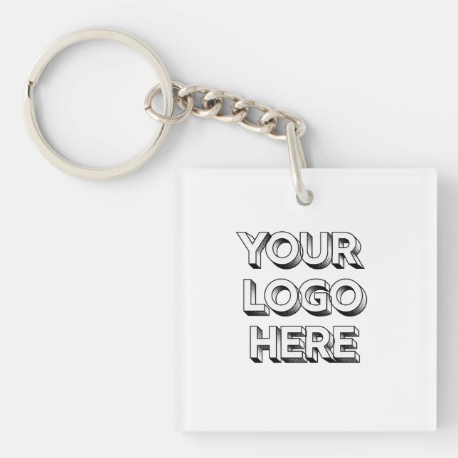 Porte-clefs Votre logo ici (Devant)