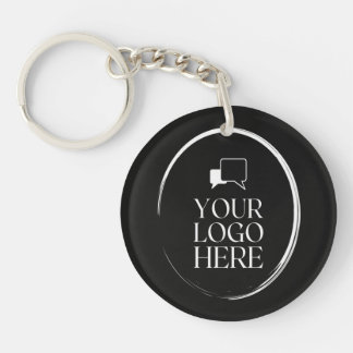 Porte-clefs Votre logo ici Moderne 