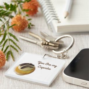 Porte-clefs Vous Êtes Mon Cupcake