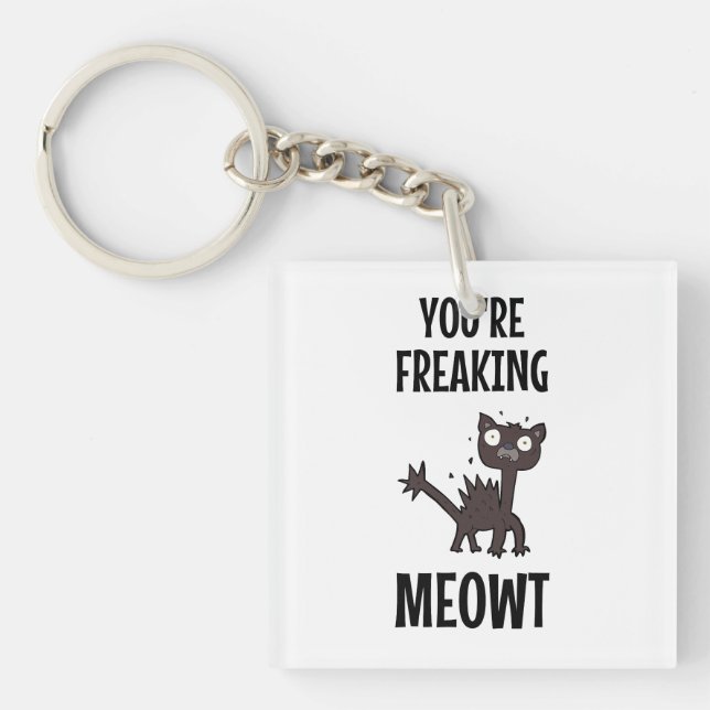 Porte-clefs Vous êtes Porte - clé de Meowt (Devant)