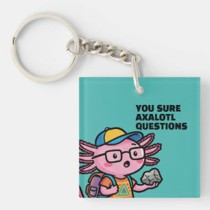 Porte-clefs Vous êtes sûr que les questions axolotl Mème sarca