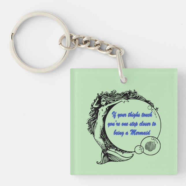 Porte-clefs Vous êtes une Sirène (Devant)